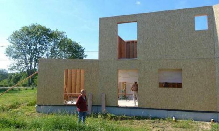 Construction maison ossature bois - Riom - Entreprise Couchard